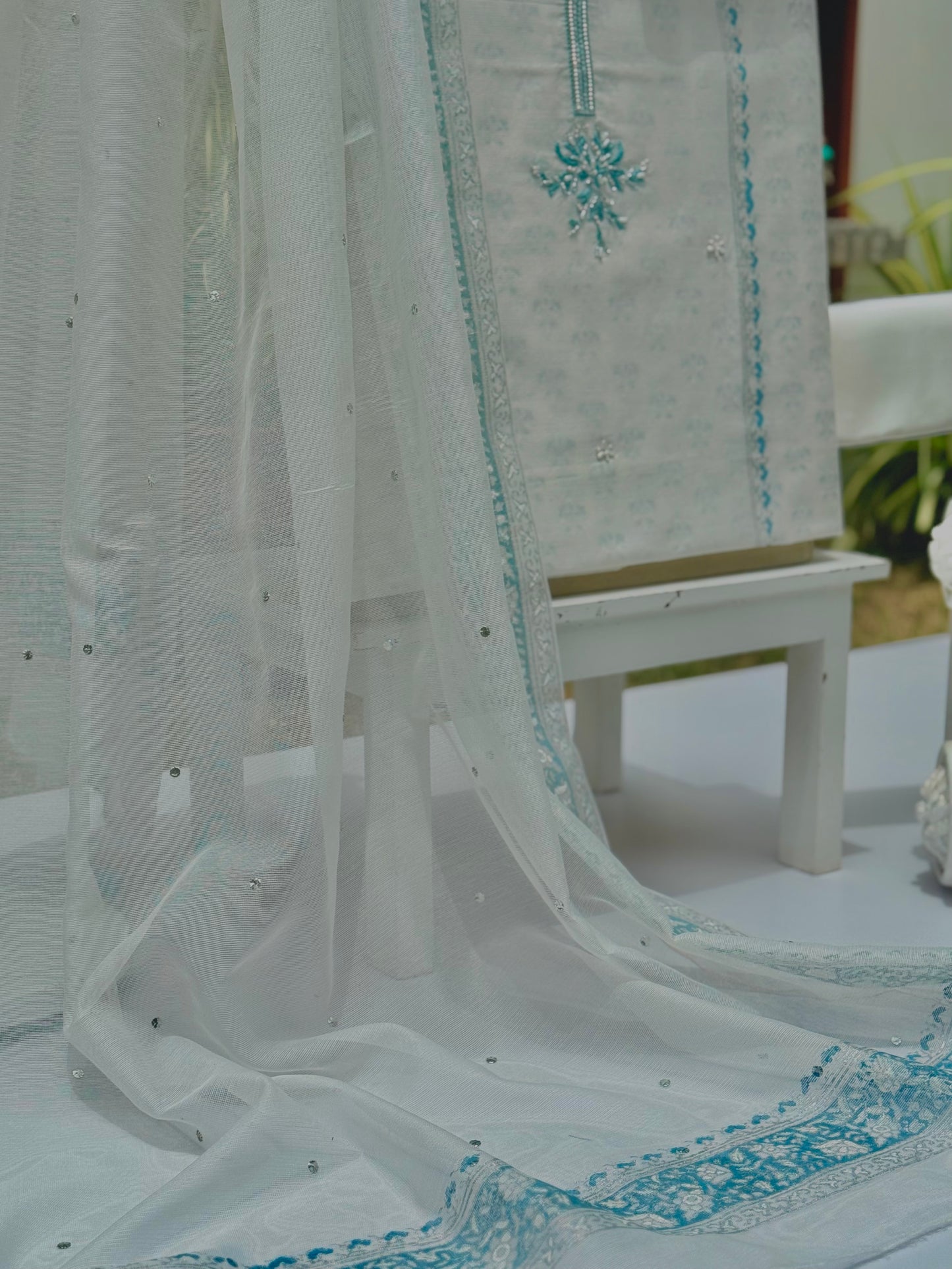 White Teal
