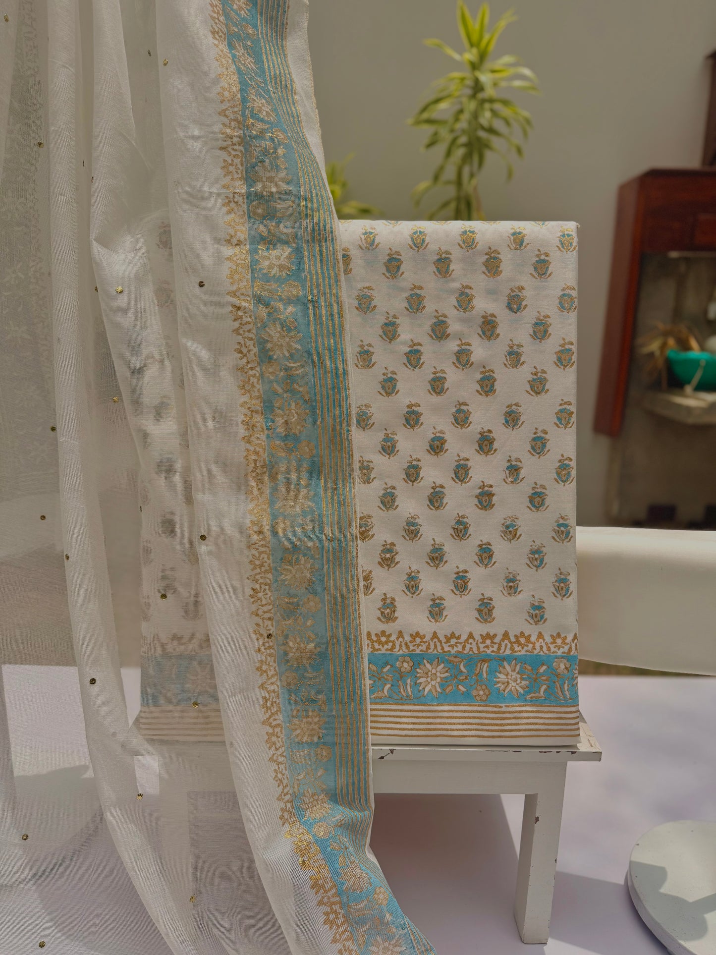 White Blue