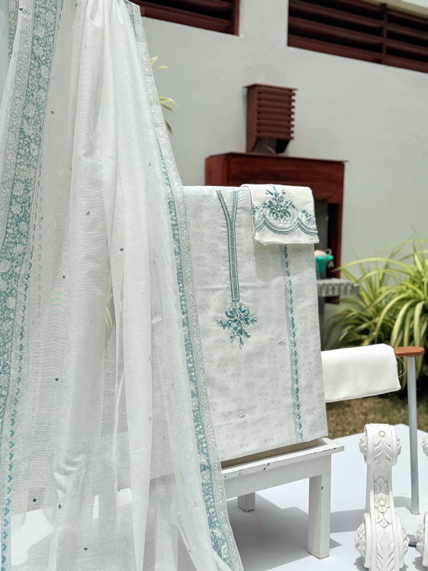 White Teal