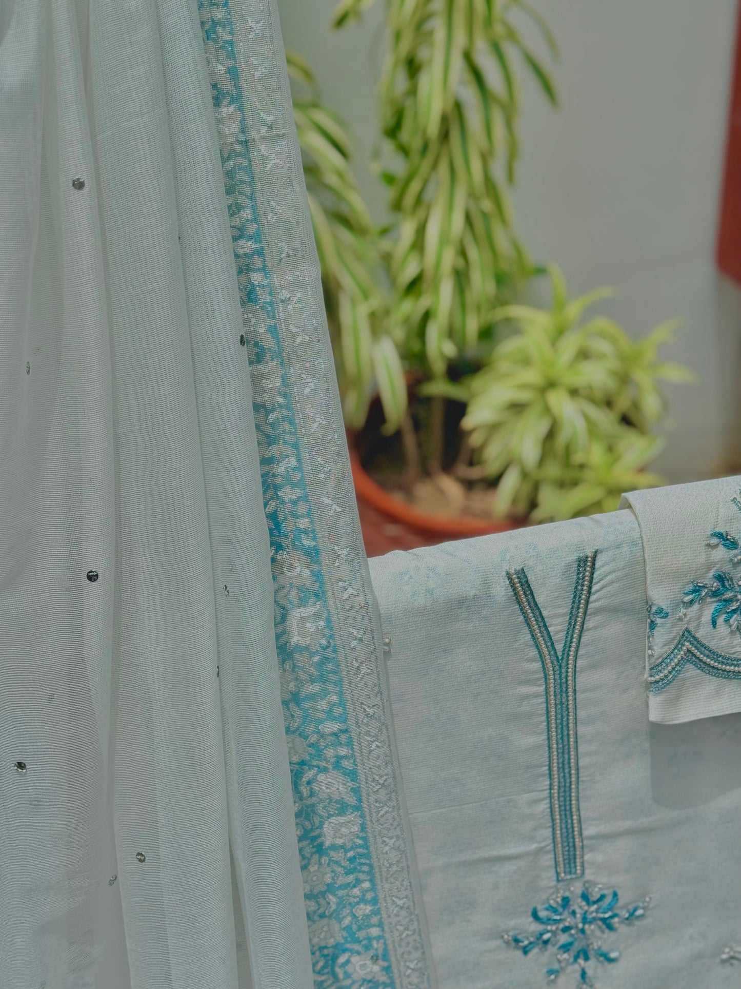 White Teal