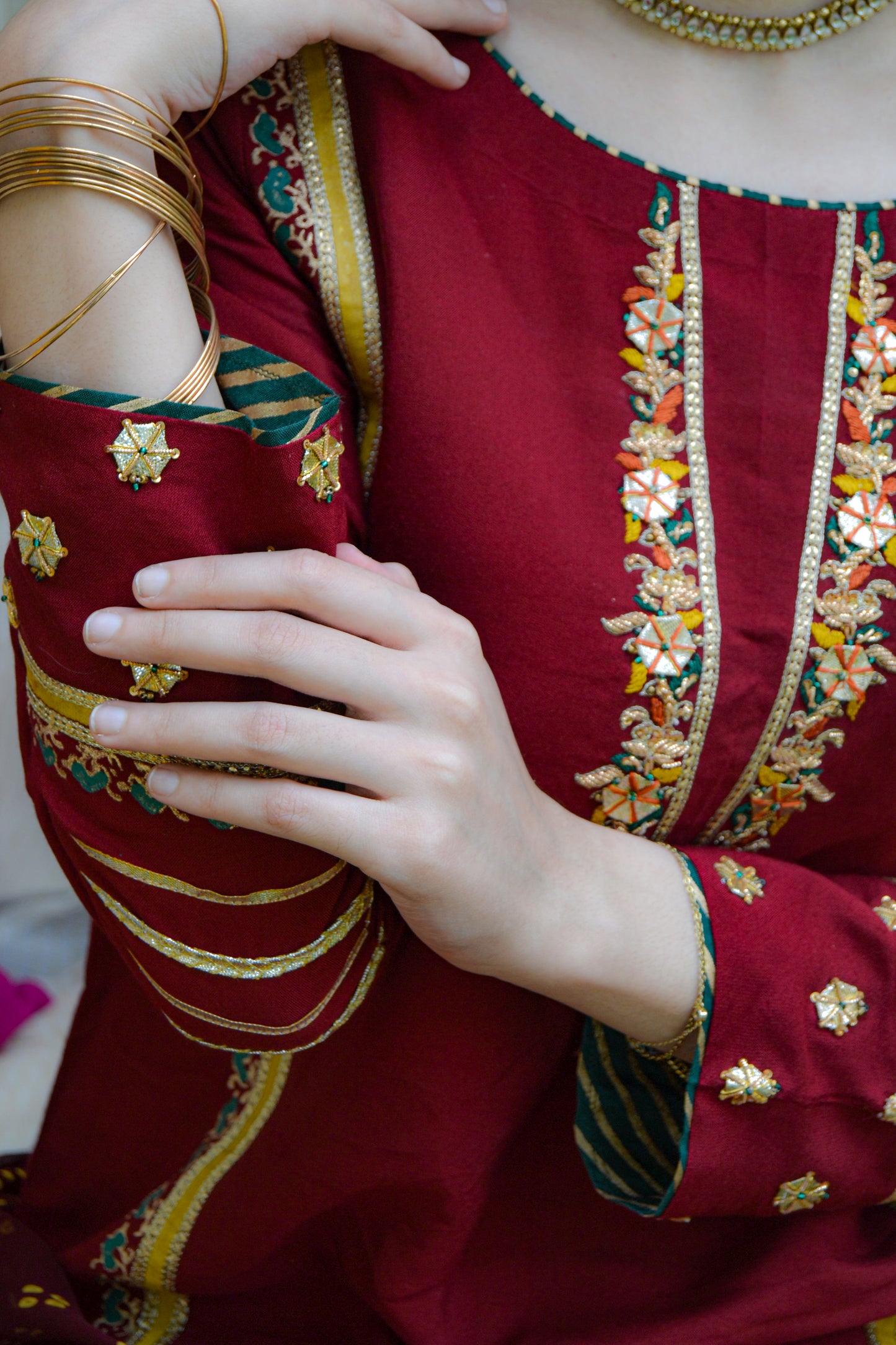 Maroon