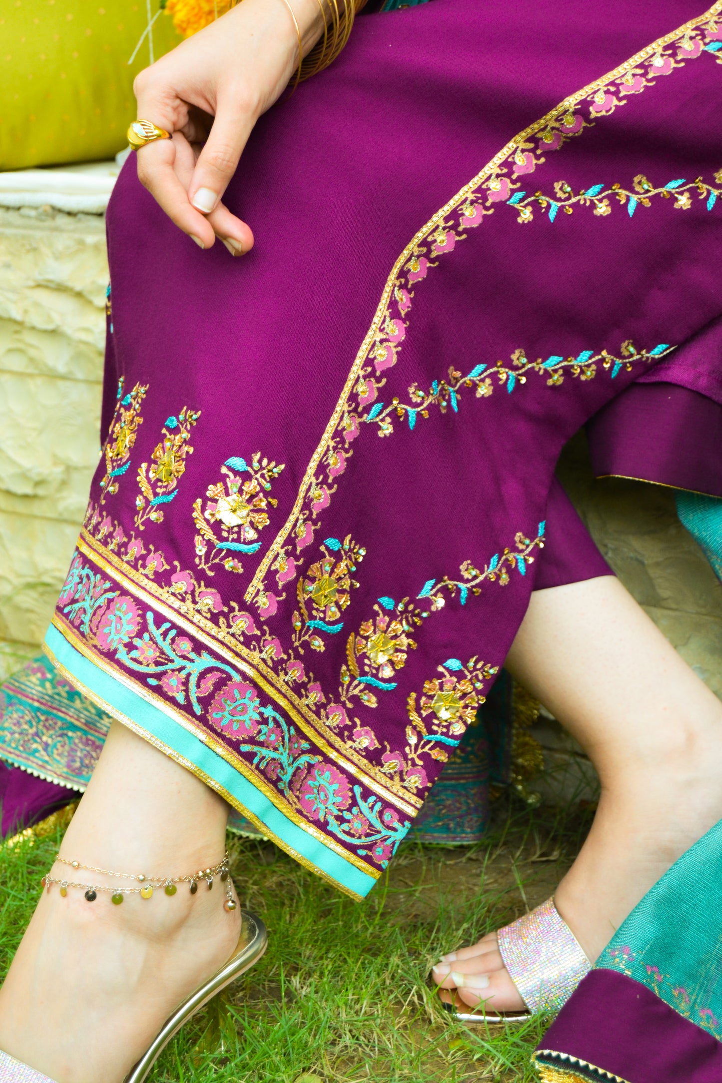 Purple Turquoise