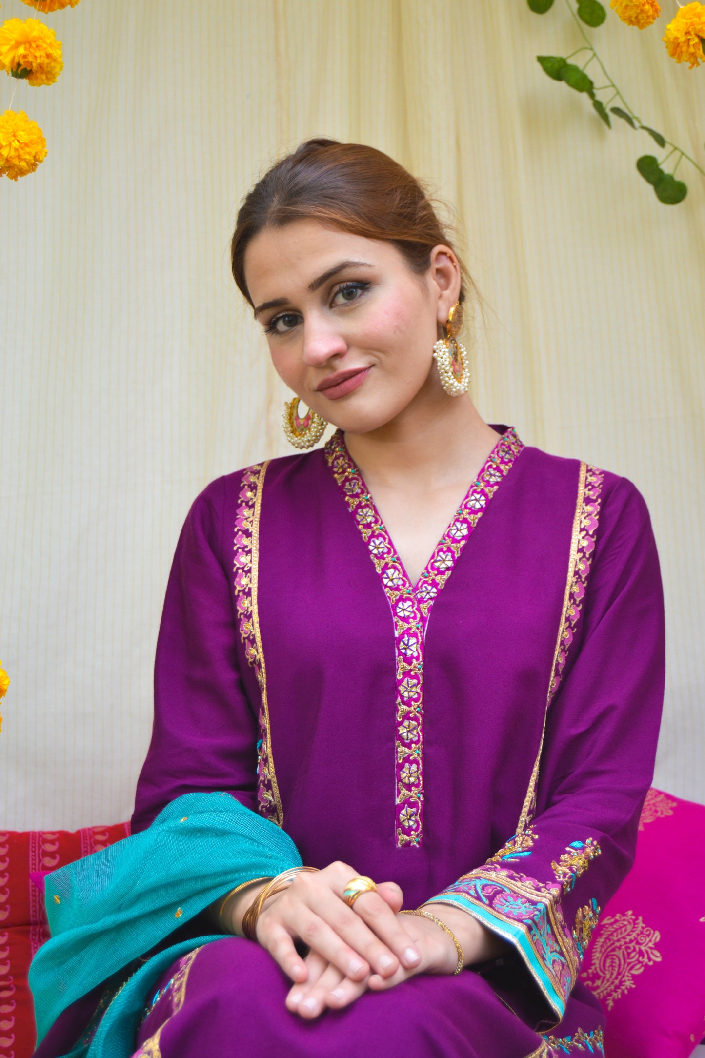 Purple Turquoise