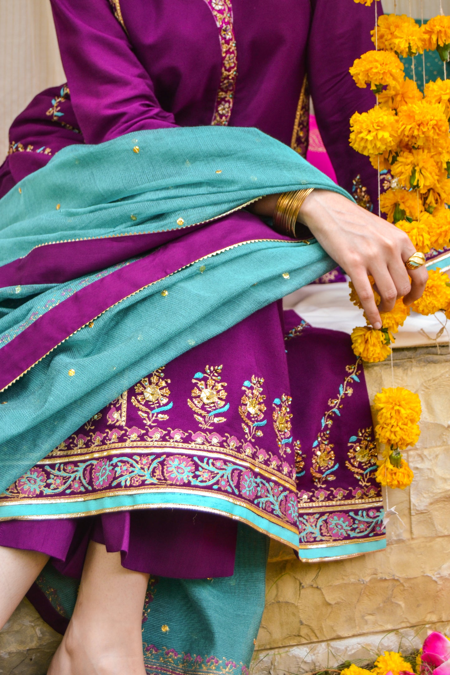 Purple Turquoise