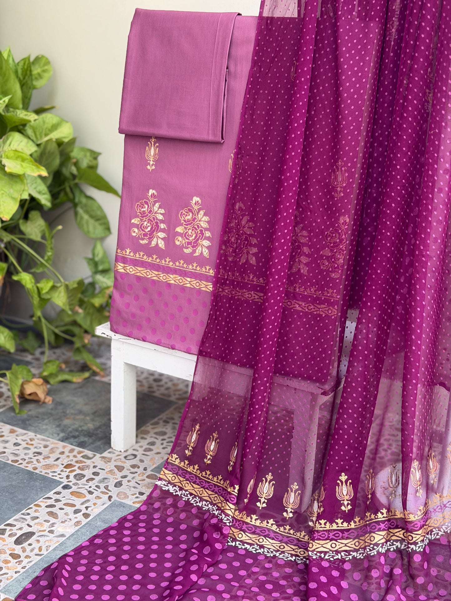 Fuchsia 3pc set