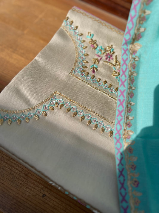 Angoori neckline.