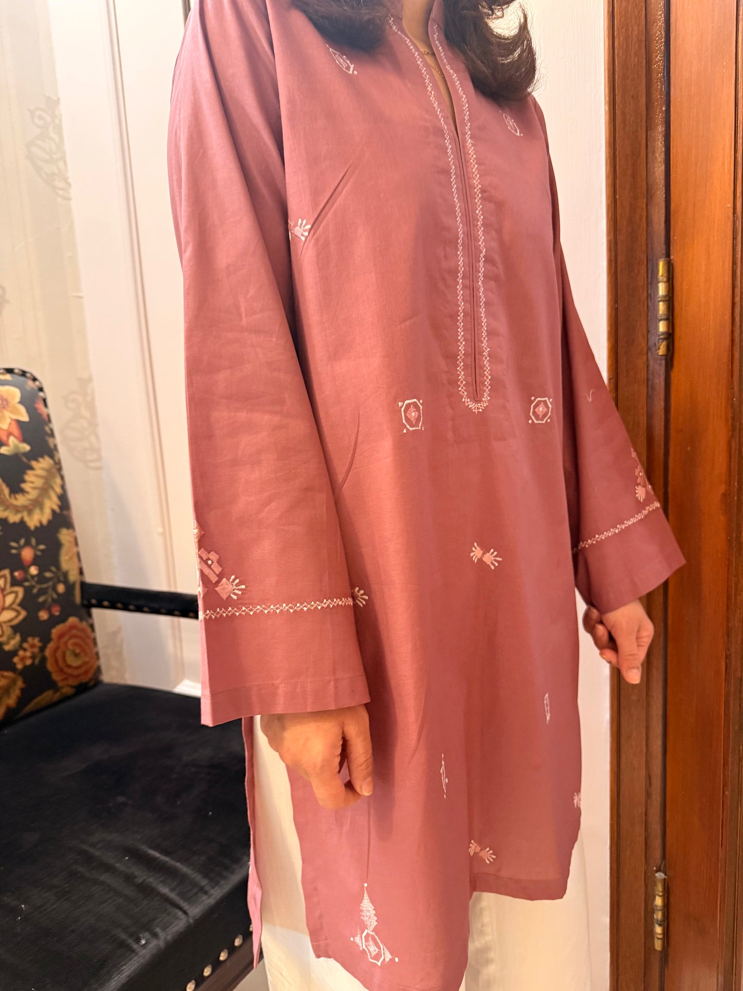 Vintage Pink Kurti