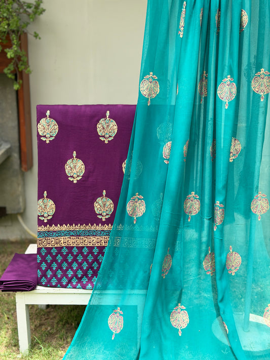 Peacock- Turquoise.