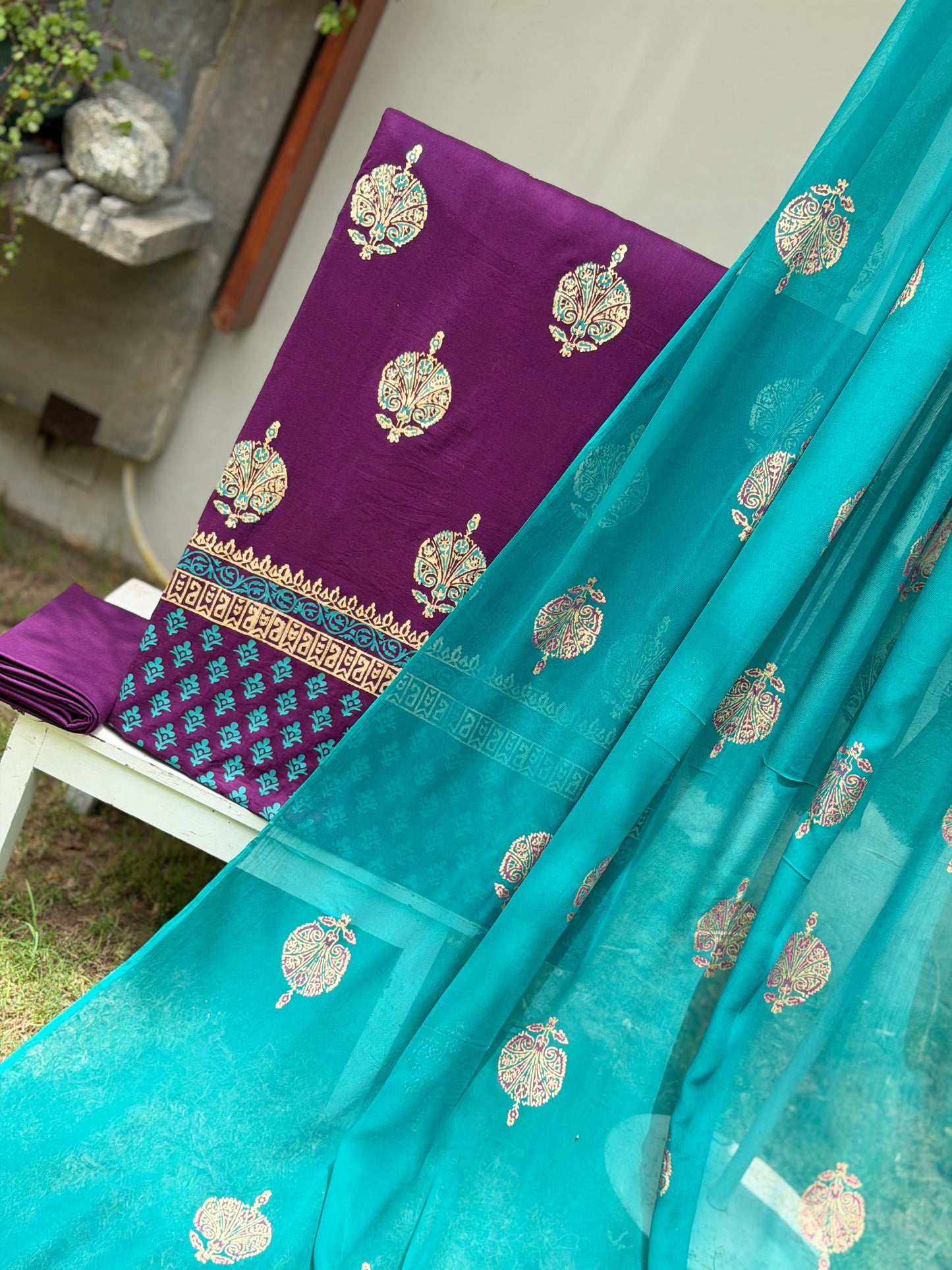 Peacock- Turquoise.